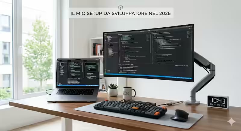 Il mio setup da sviluppatore nel 2026